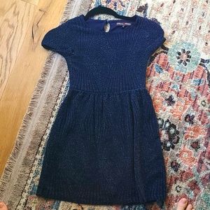 Girls metallic dress